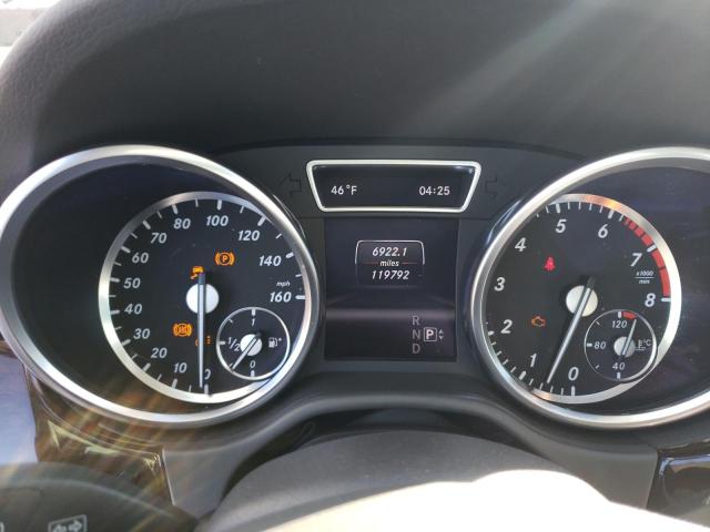 4JGDA5HBXDA152879 - 2013 MERCEDES-BENZ ML 350 4MATIC SILVER photo 9