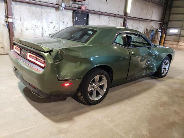 2C3CDZAG0KH723433 - 2019 DODGE CHALLENGER SXT GREEN photo 3