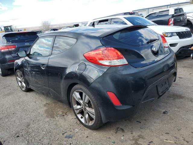 KMHTC6AD3CU069038 - 2012 HYUNDAI VELOSTER BLACK photo 2