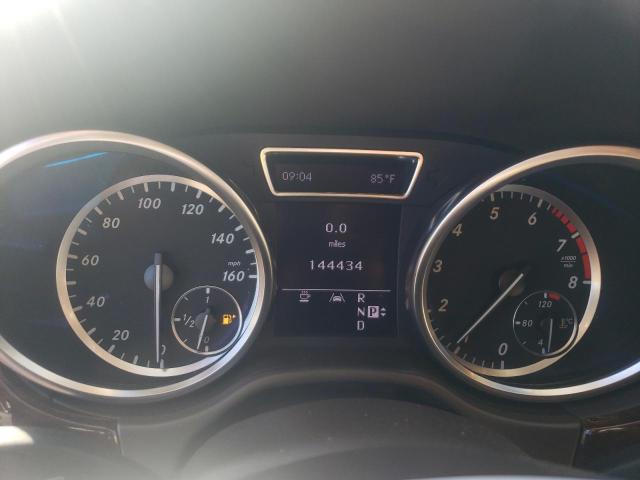 4JGDA5HB4CA090796 - 2012 MERCEDES-BENZ ML 350 4MATIC BLACK photo 9