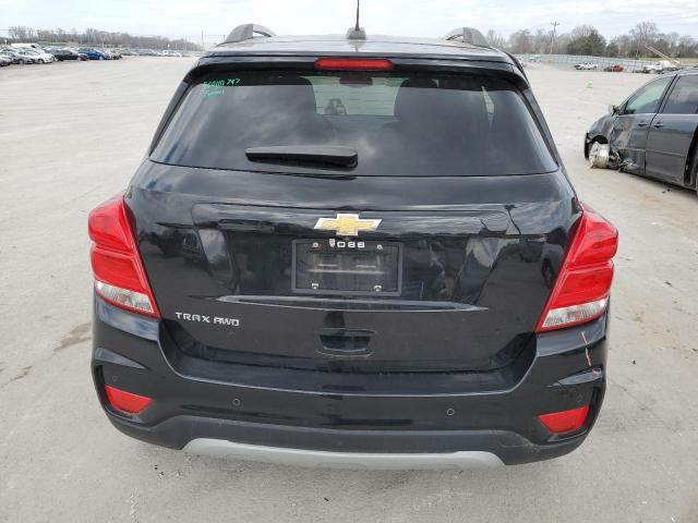 KL7CJPSBXMB346789 - 2021 CHEVROLET TRAX 1LT BLACK photo 6