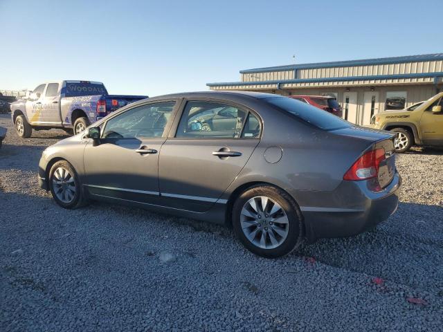 1HGFA16999L020845 - 2009 HONDA CIVIC EXL GRAY photo 2