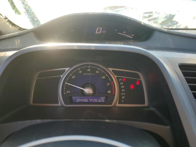 1HGFA16999L020845 - 2009 HONDA CIVIC EXL GRAY photo 9