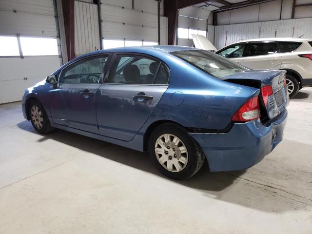 2HGFA1F36AH505991 - 2010 HONDA CIVIC VP BLUE photo 2