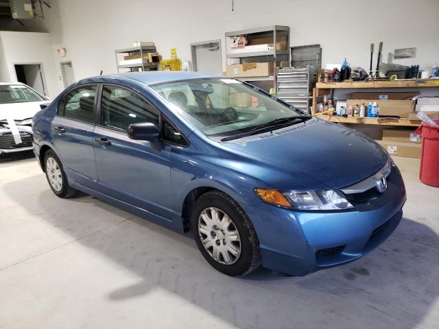 2HGFA1F36AH505991 - 2010 HONDA CIVIC VP BLUE photo 4