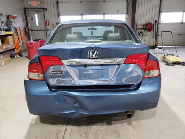 2HGFA1F36AH505991 - 2010 HONDA CIVIC VP BLUE photo 6