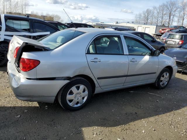 1NXBR32E46Z632148 - 2006 TOYOTA COROLLA CE SILVER photo 3