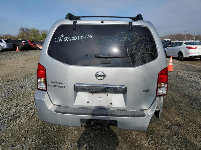 5N1AR18W06C615014 - 2006 NISSAN PATHFINDER LE 银色 照片 6