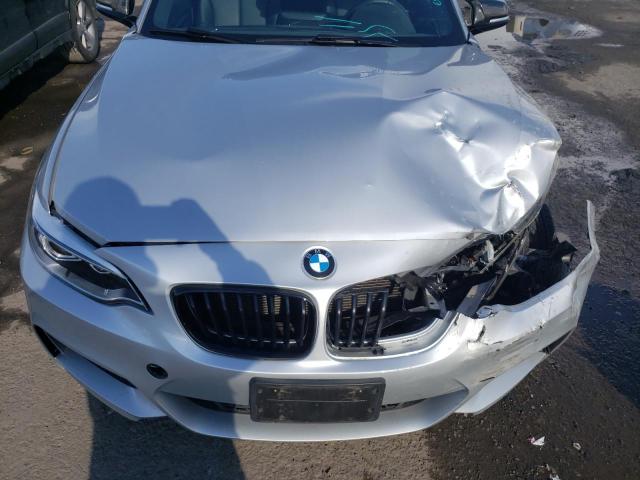 WBA1F7C58FVX96251 - 2015 BMW 228 XI SILVER photo 11