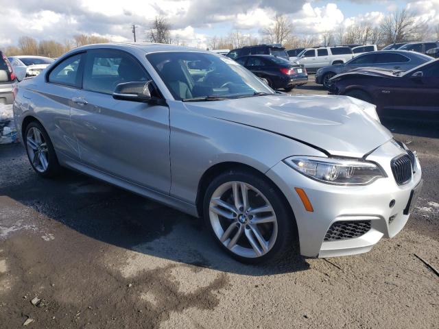 WBA1F7C58FVX96251 - 2015 BMW 228 XI SILVER photo 4