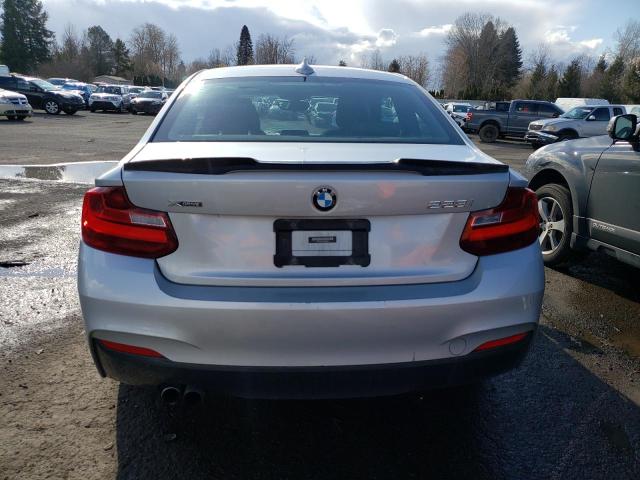 WBA1F7C58FVX96251 - 2015 BMW 228 XI SILVER photo 6