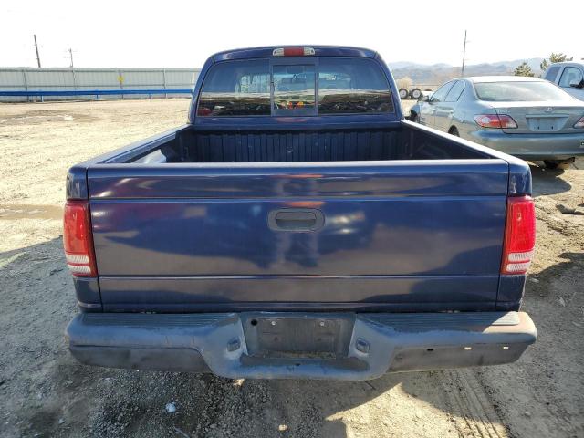 1B7HL2AX21S237757 - 2001 DODGE DAKOTA QUAD BLUE photo 6