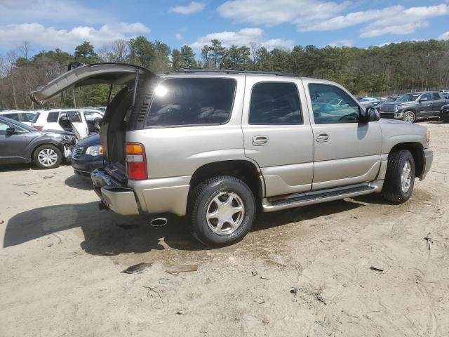 1GKEK63U32J121303 - 2002 GMC DENALI BEIGE photo 3