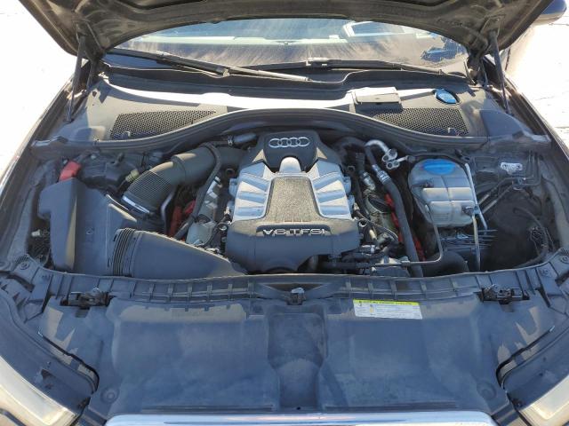 WAUJGAFC9CN142780 - 2012 AUDI A6 PRESTIGE შავი ფოტო 11