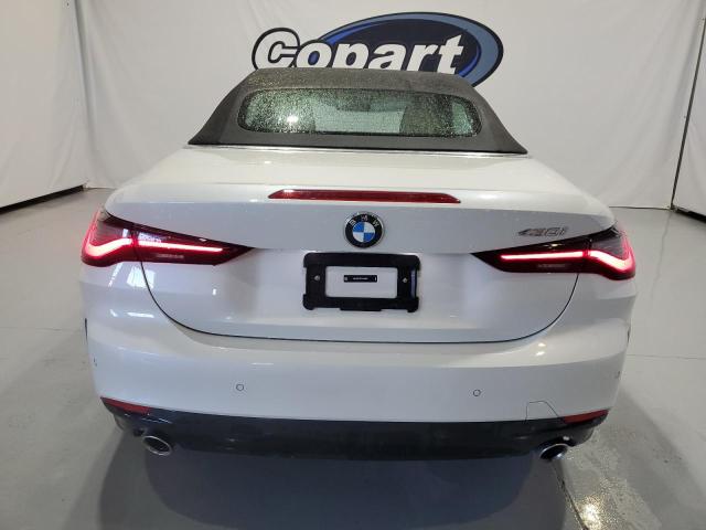 WBA23AT07RCN98551 - 2024 BMW 430I WHITE photo 6