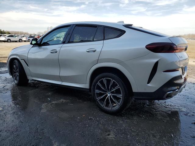 5UXCY6C03P9R95169 - 2023 BMW X6 XDRIVE40I WHITE photo 2
