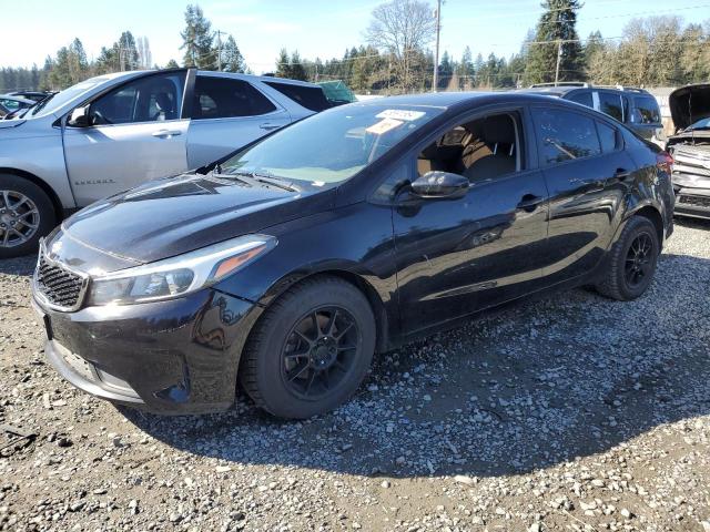 3KPFK4A73JE239588 - 2018 KIA FORTE LX BLACK photo 1