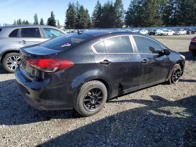 3KPFK4A73JE239588 - 2018 KIA FORTE LX BLACK photo 3