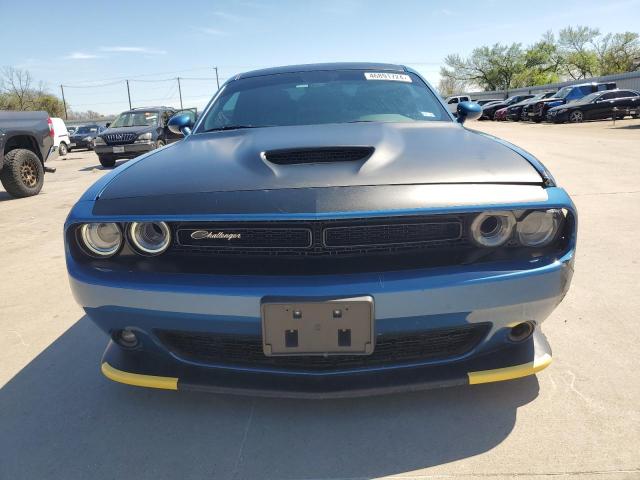 2C3CDZFJ5MH681199 - 2021 DODGE CHALLENGER R/T SCAT PACK BLUE photo 5