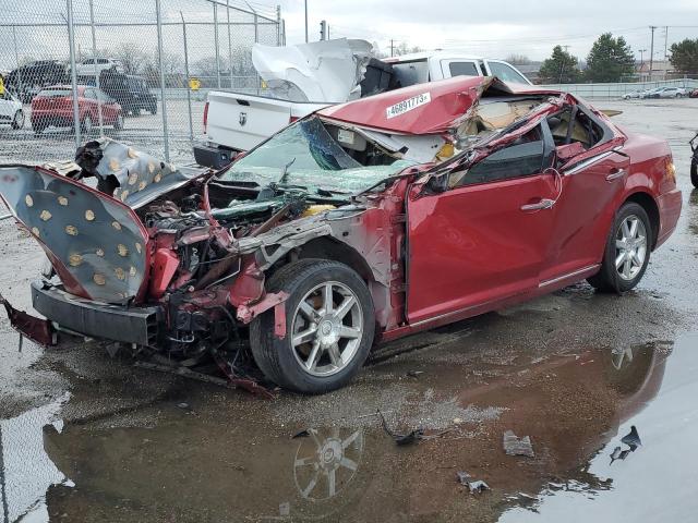 1G6DC67A680198267 - 2008 CADILLAC STS RED photo 1