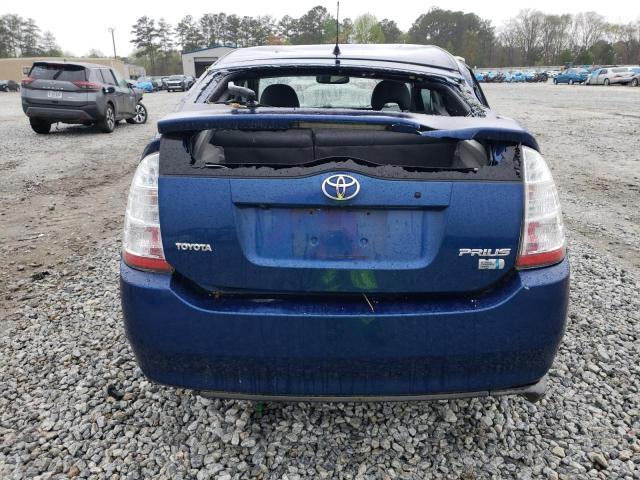 JTDKB20U587694527 - 2008 TOYOTA PRIUS BLUE photo 6