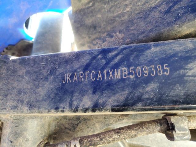 JKARFCA1XMB509385 - 2021 KAWASAKI KRF 1000 A BLUE photo 10