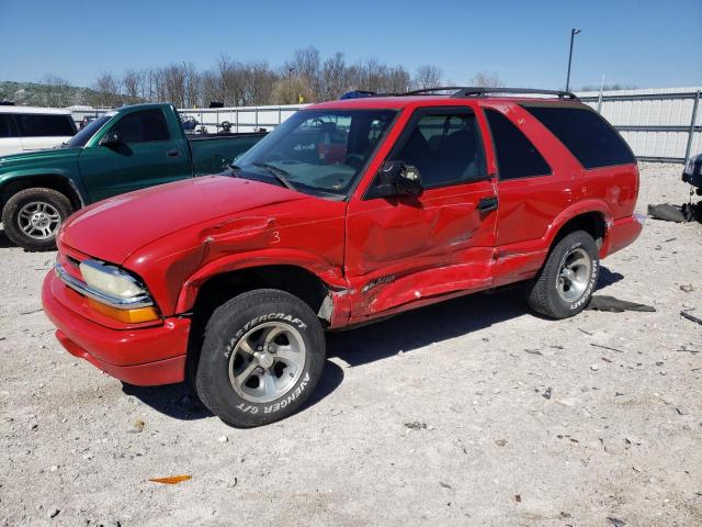 1GNCS18X03K159017 - 2003 CHEVROLET BLAZER RED photo 1