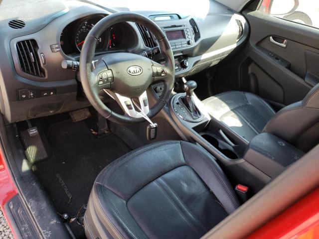 KNDPC3A26B7033876 - 2011 KIA SPORTAGE EX RED photo 8