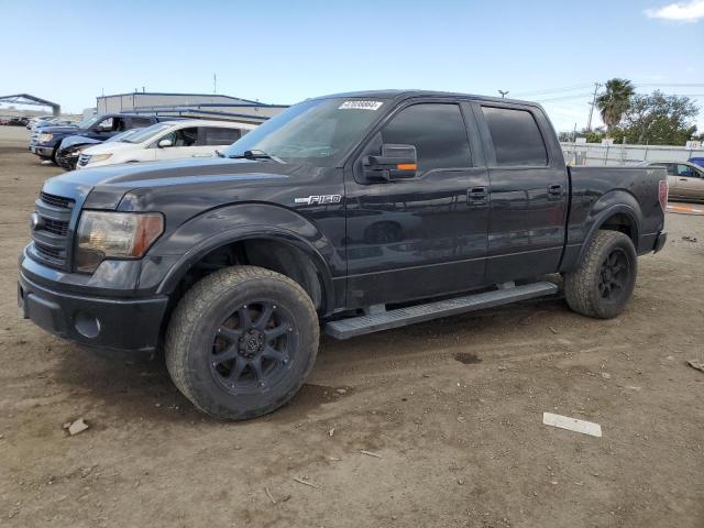 1FTFW1CF7EFA85518 - 2014 FORD F150 SUPERCREW BLACK photo 1