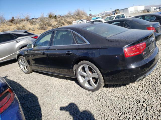 WAUD2AFD2DN005752 - 2013 AUDI S8 QUATTRO BLACK photo 2