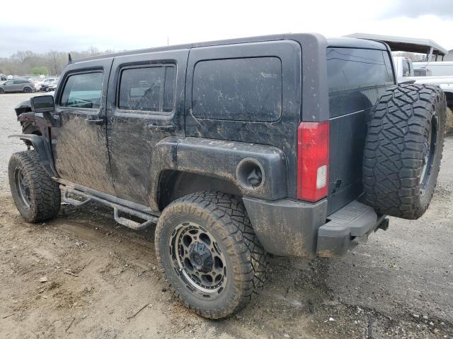 5GTDN13E578165904 - 2007 HUMMER H3 BLACK photo 2