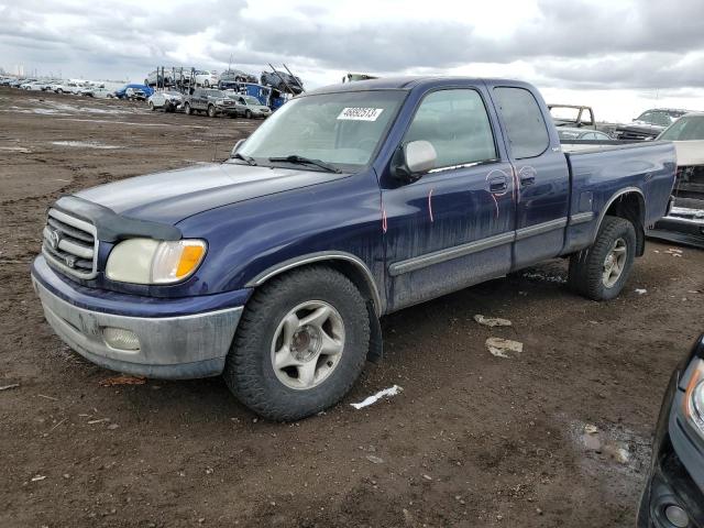 5TBRT34171S149614 - 2001 TOYOTA TUNDRA ACCESS CAB BLUE photo 1