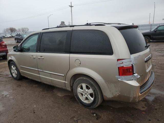 2D8HN54129R590579 - 2009 DODGE GRAND CARA SXT BEIGE photo 2