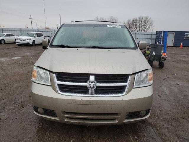 2D8HN54129R590579 - 2009 DODGE GRAND CARA SXT BEIGE photo 5