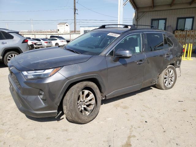 2T3A1RFV9NC263911 - 2022 TOYOTA RAV4 XLE PREMIUM GRAY photo 1