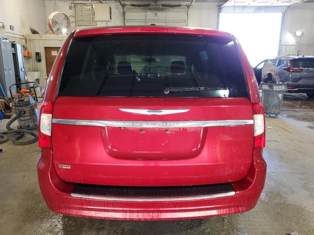 2C4RC1BG9ER397574 - 2014 CHRYSLER TOWN & COU TOURING RED photo 6