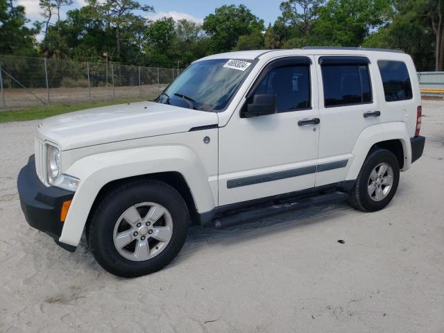 1J4PN2GK5AW135650 - 2010 JEEP LIBERTY SPORT WHITE photo 1