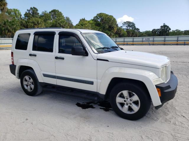 1J4PN2GK5AW135650 - 2010 JEEP LIBERTY SPORT WHITE photo 4