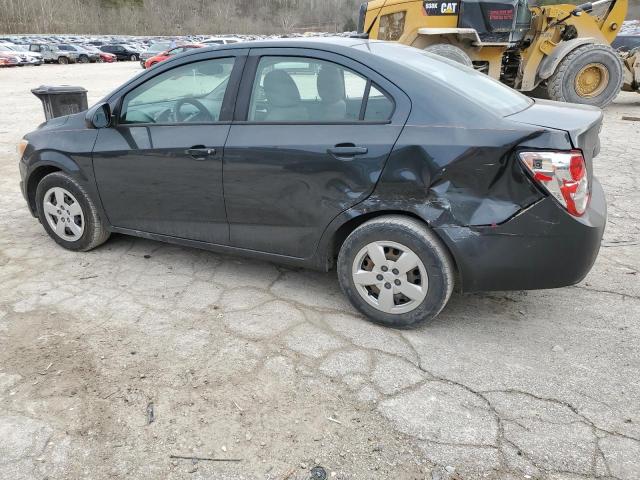 1G1JA5SH9E4238102 - 2014 CHEVROLET SONIC LS GRAY photo 2