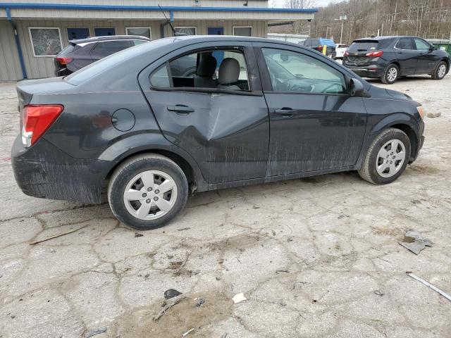 1G1JA5SH9E4238102 - 2014 CHEVROLET SONIC LS GRAY photo 3