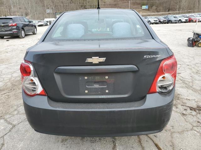 1G1JA5SH9E4238102 - 2014 CHEVROLET SONIC LS GRAY photo 6