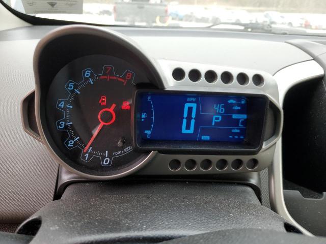 1G1JA5SH9E4238102 - 2014 CHEVROLET SONIC LS GRAY photo 9