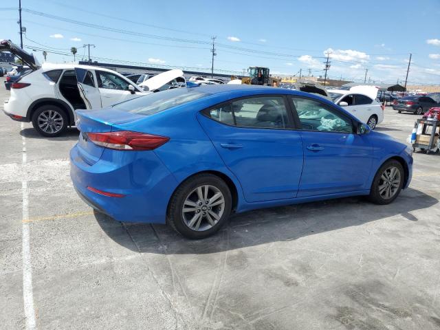 KMHD84LF7HU219085 - 2017 HYUNDAI ELANTRA SE BLUE photo 3