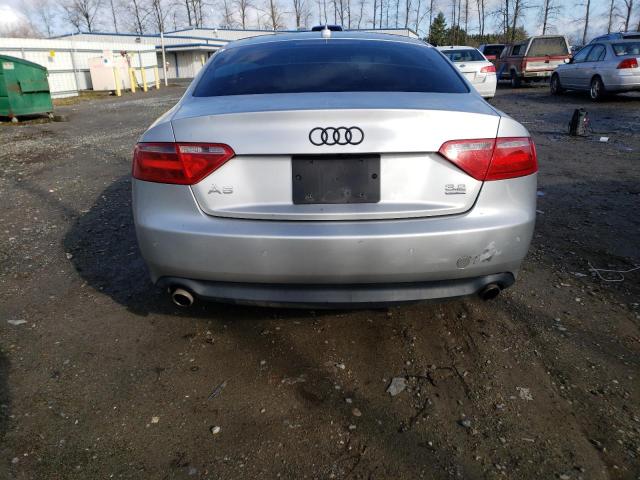 WAUDK78T38A036805 - 2008 AUDI A5 QUATTRO SILVER photo 6