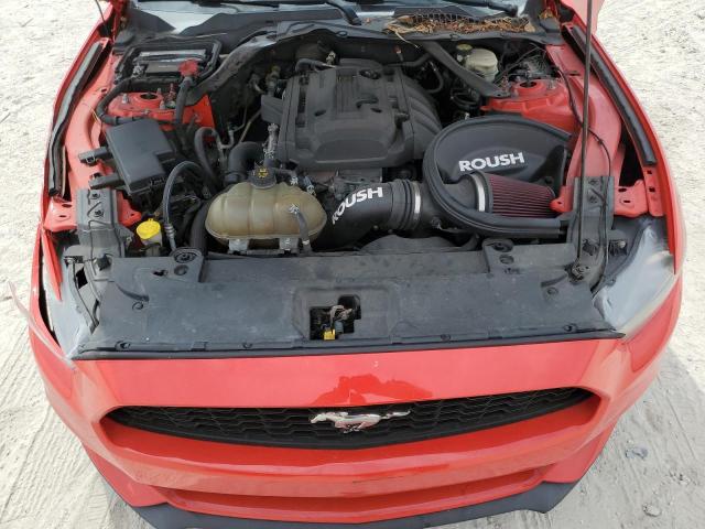 1FA6P8THXG5301853 - 2016 FORD MUSTANG RED photo 11