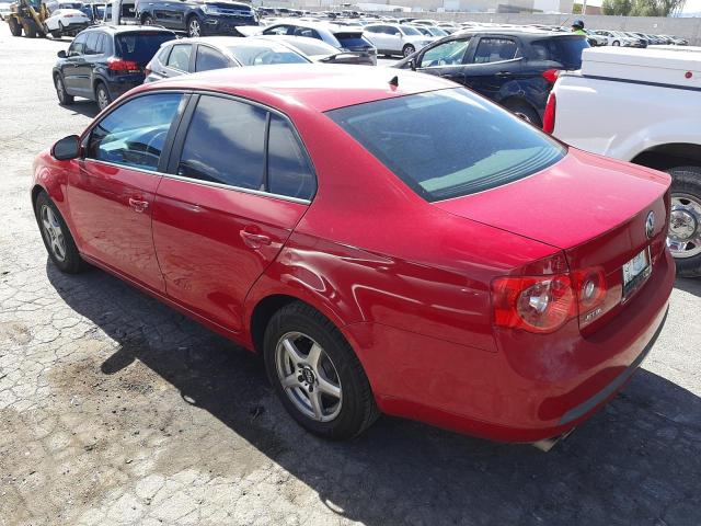 3VWGF71K37M137668 - 2007 VOLKSWAGEN JETTA RED photo 2