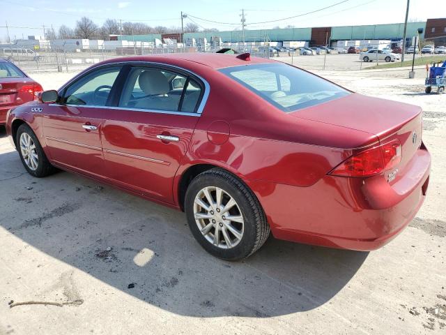 1G4HP57M19U119035 - 2009 BUICK LUCERNE CX RED photo 2