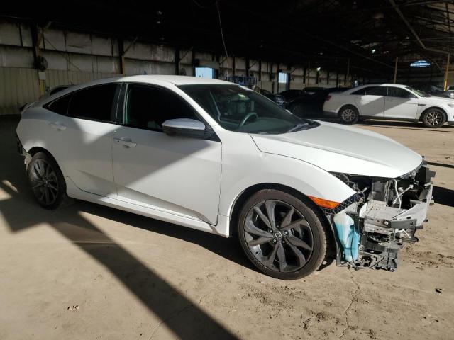 19XFC2F86KE049935 - 2019 HONDA CIVIC SPORT WHITE photo 4