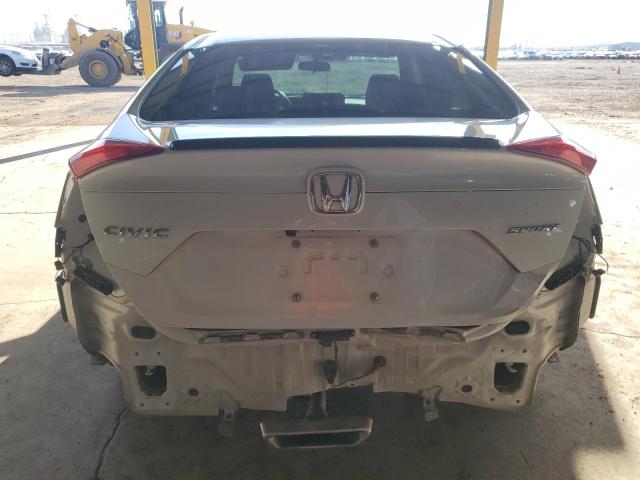 19XFC2F86KE049935 - 2019 HONDA CIVIC SPORT WHITE photo 6