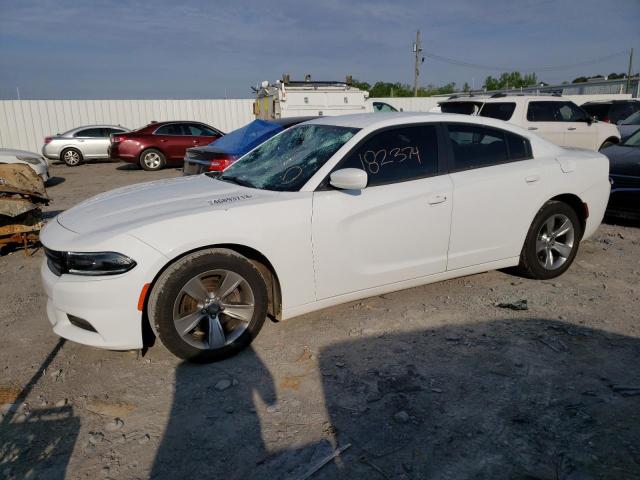 2C3CDXHG3FH814664 - 2015 DODGE CHARGER SXT WHITE photo 1